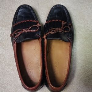 Mens loafers 2 toned